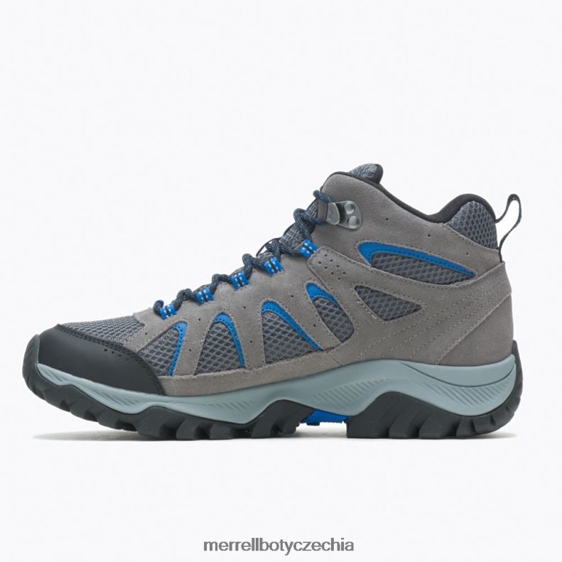 Merrell oakcreek středně voděodolný (j035923) obuv J064V2614 dřevěné uhlí muži