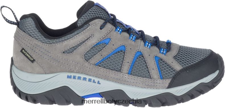 Merrell oakcreek voděodolný (j035931) obuv J064V2254 dřevěné uhlí muži