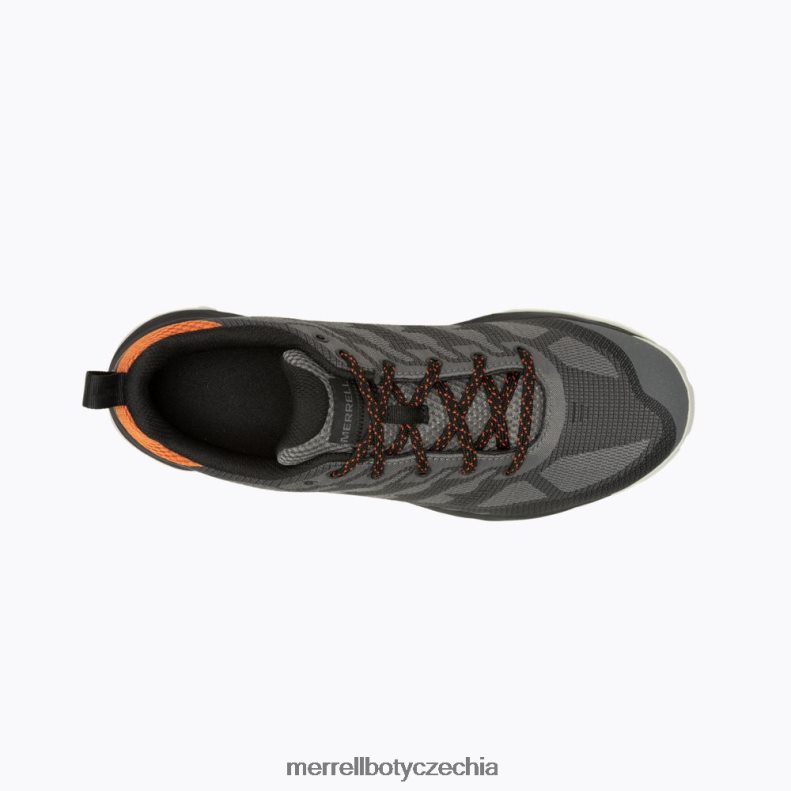 Merrell rychlost eko (j036987) obuv J064V228 dřevěné uhlí/mandarinka muži