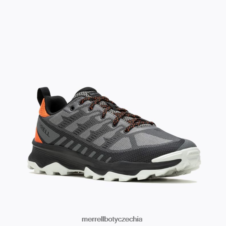 Merrell rychlost eko (j036987) obuv J064V228 dřevěné uhlí/mandarinka muži