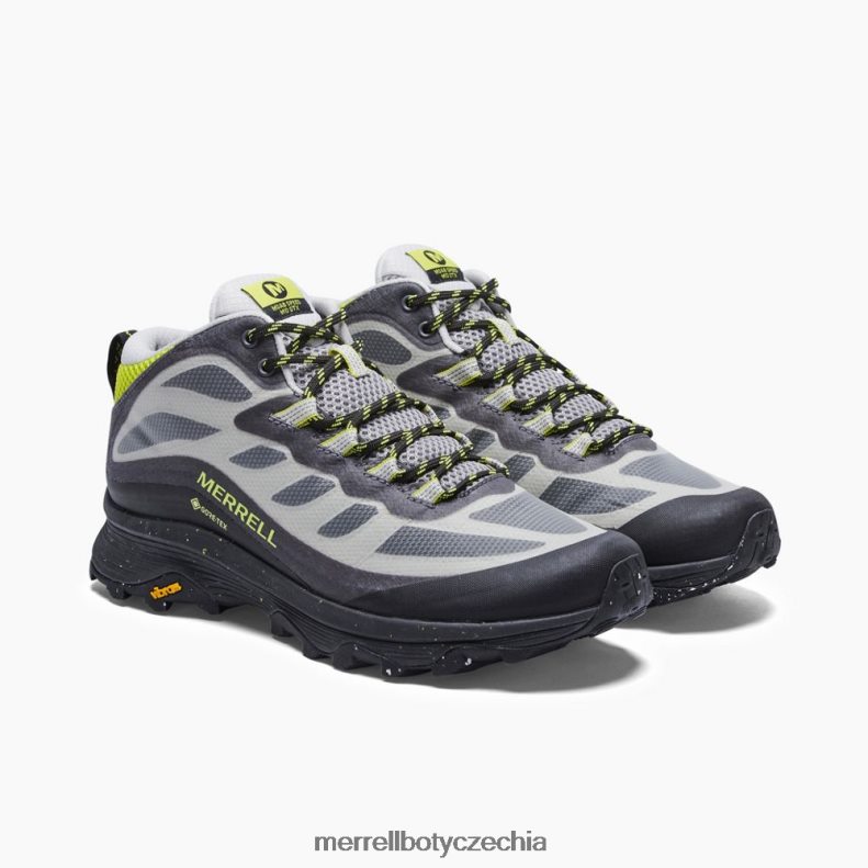 Merrell rychlost moab mid gore-tex (j066907) obuv J064V2191 dřevěné uhlí muži