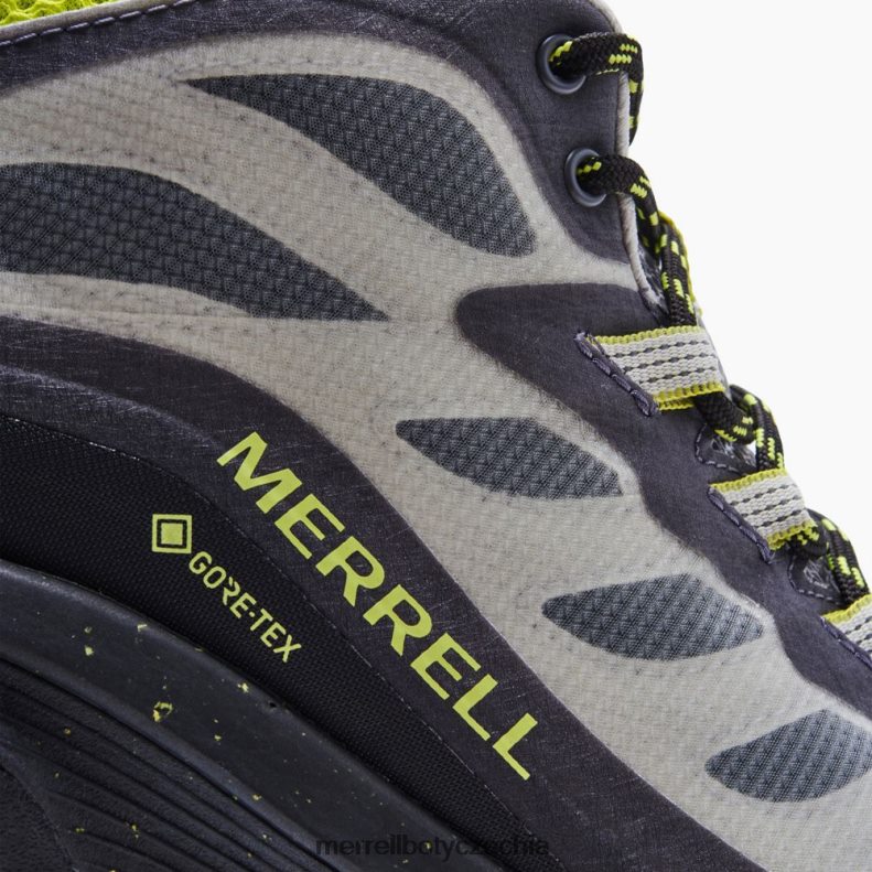 Merrell rychlost moab mid gore-tex (j066907) obuv J064V2191 dřevěné uhlí muži