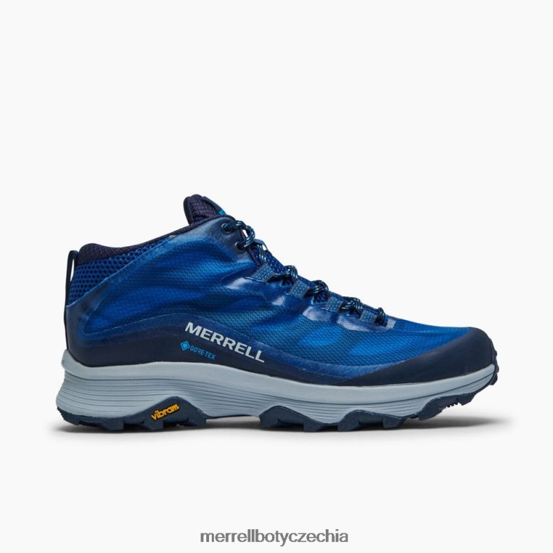 Merrell rychlost moab mid gore-tex (j135413) obuv J064V2193 námořnictvo muži