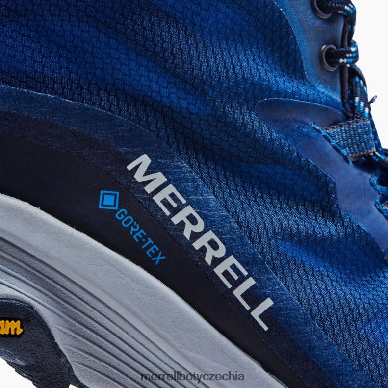 Merrell rychlost moab mid gore-tex (j135413) obuv J064V2193 námořnictvo muži