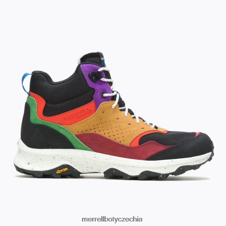 Merrell rychlost solo středně vodotěsná (j500355) obuv J064V239 černá multi muži