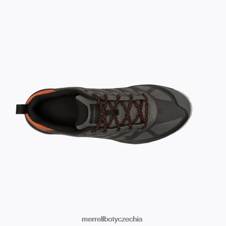 Merrell speed eco voděodolný (j036999) obuv J064V273 dřevěné uhlí/mandarinka muži