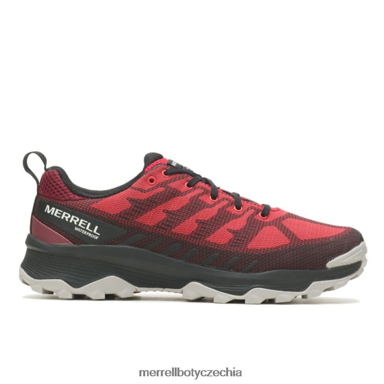 Merrell speed eco voděodolný (j037001) obuv J064V271 láva/cabernet muži