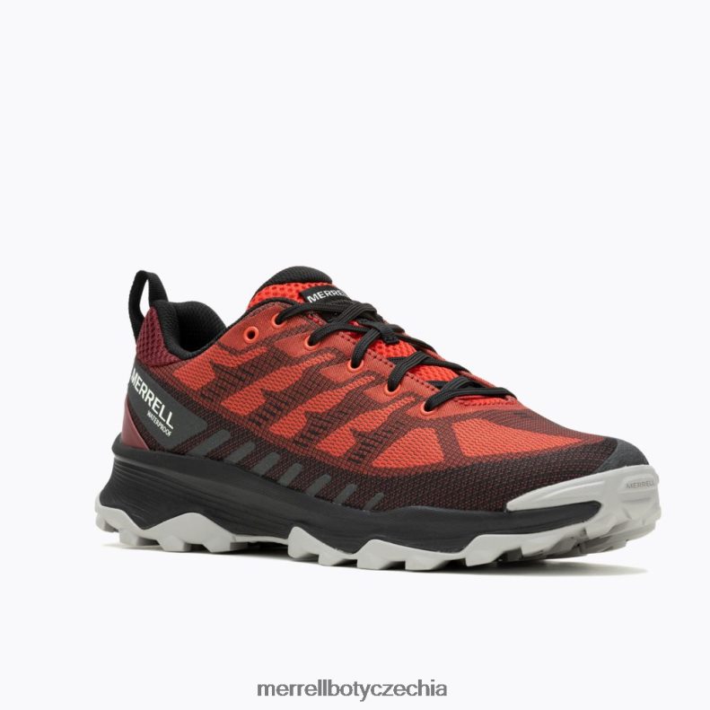 Merrell speed eco voděodolný (j037001) obuv J064V271 láva/cabernet muži