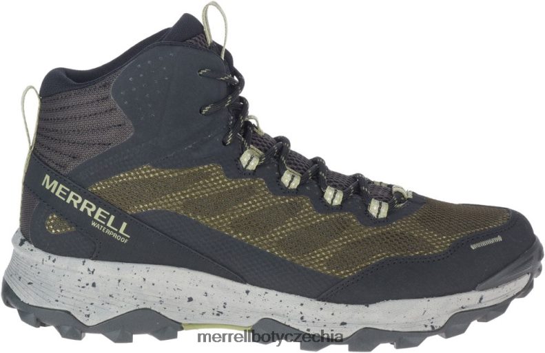 Merrell speed strike mid vodotěsný (j066879) obuv J064V2780 olivový muži