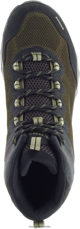 Merrell speed strike mid vodotěsný (j066879) obuv J064V2780 olivový muži