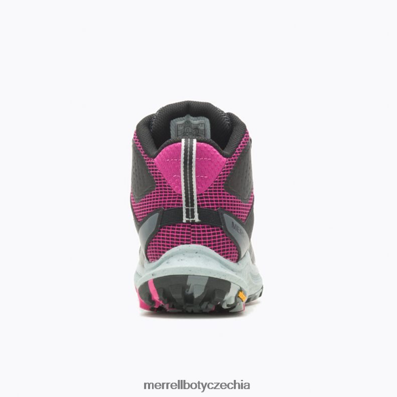 Merrell Antora 3 středně voděodolná (j067582) obuv J064V21084 černá/fuchsiová unisex