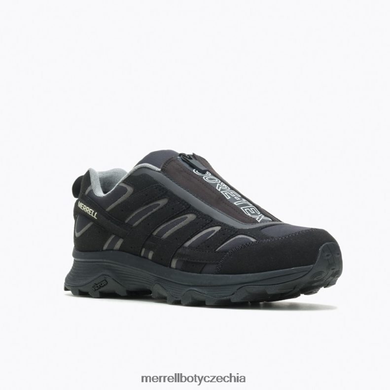 Merrell moab hybridní zip gore-tex 1trl (j005318) obuv J064V21215 Černá unisex