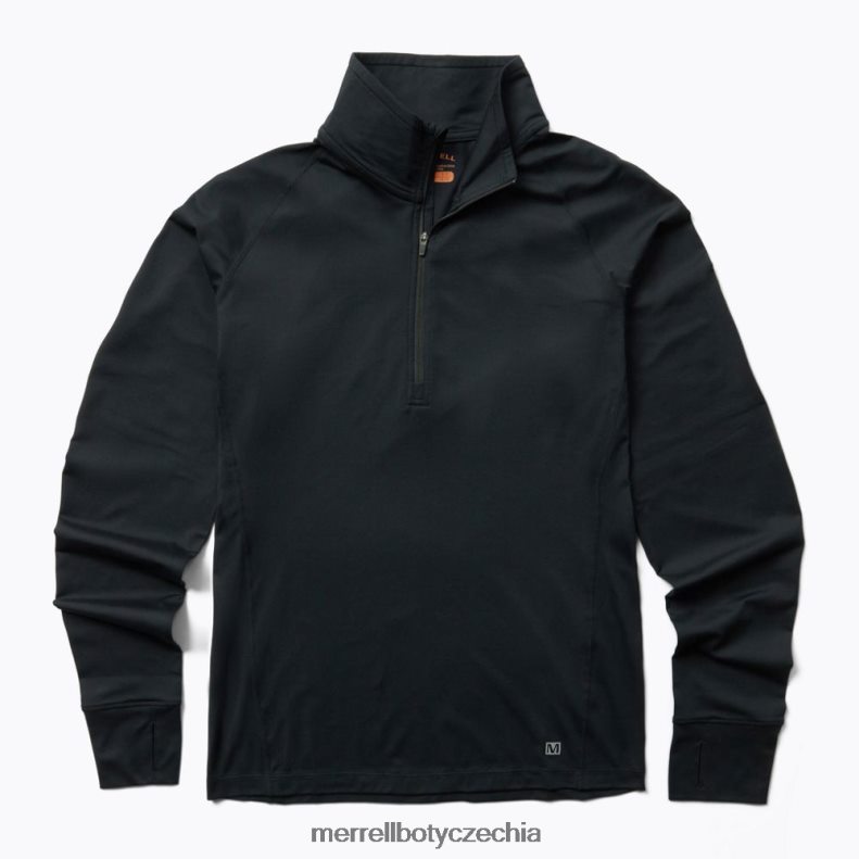 Merrell trail running midlayer (jwf26557-010) oblečení J064V21334 Černá ženy