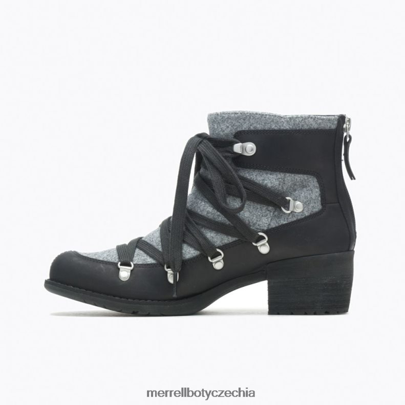 Merrell shiloh ii teplý (j004420) obuv J064V21121 Černá ženy