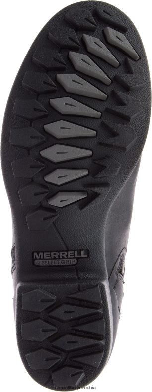 Merrell zámek ii vodotěsný se středním tahem (j000886) obuv J064V21151 černá/uhlí ženy