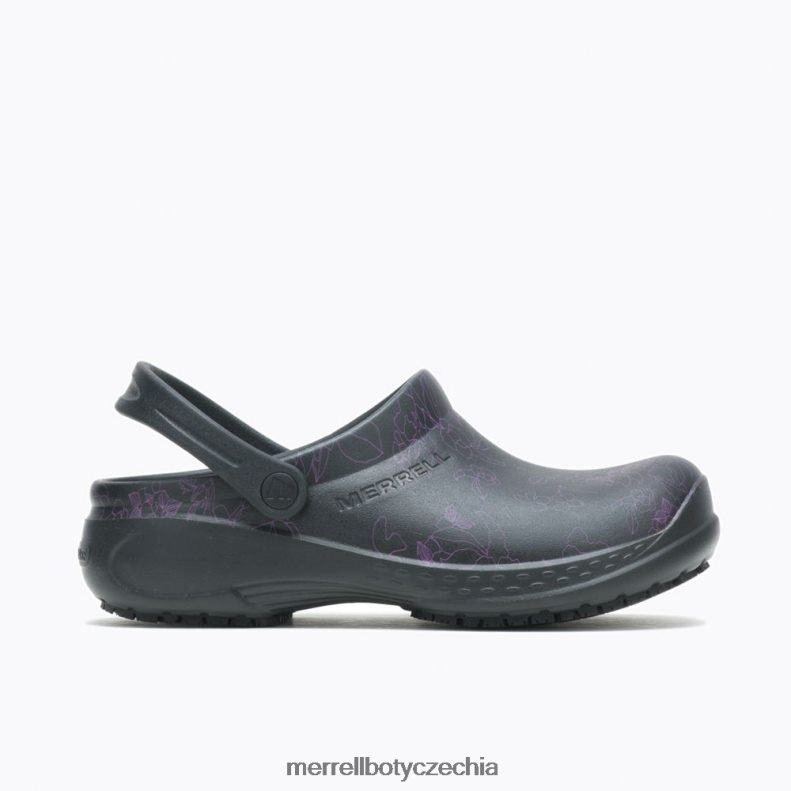 Merrell encore service pro (j004436) obuv J064V21180 černá/švestka ženy