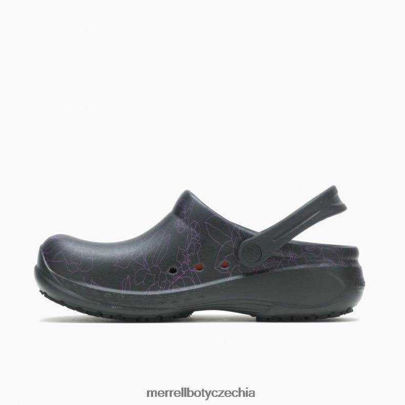 Merrell encore service pro (j004436) obuv J064V21180 černá/švestka ženy