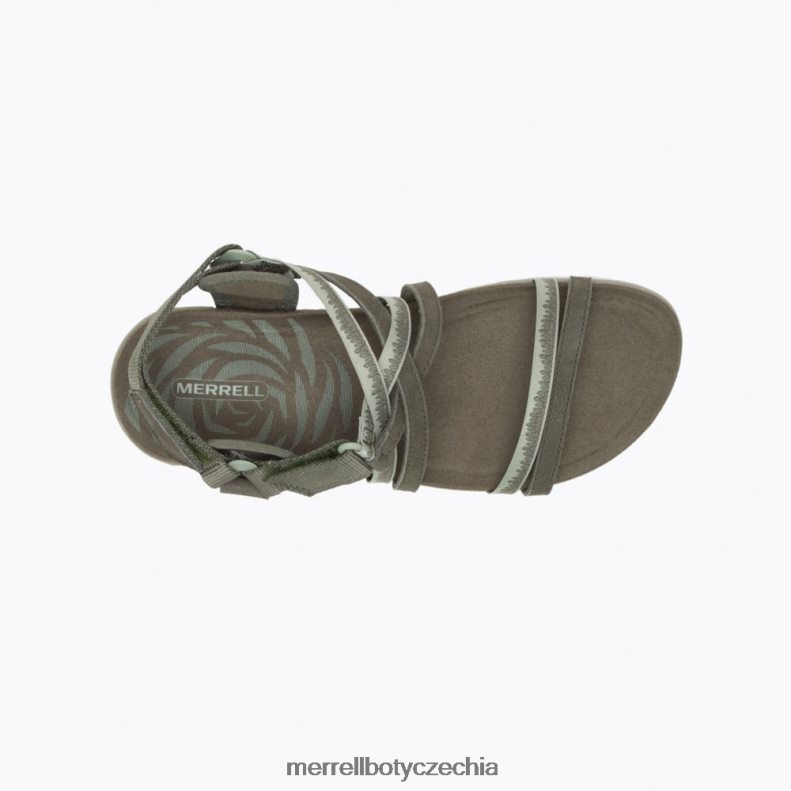 Merrell terran 3 cush mřížka (j004570) obuv J064V2957 olivový ženy