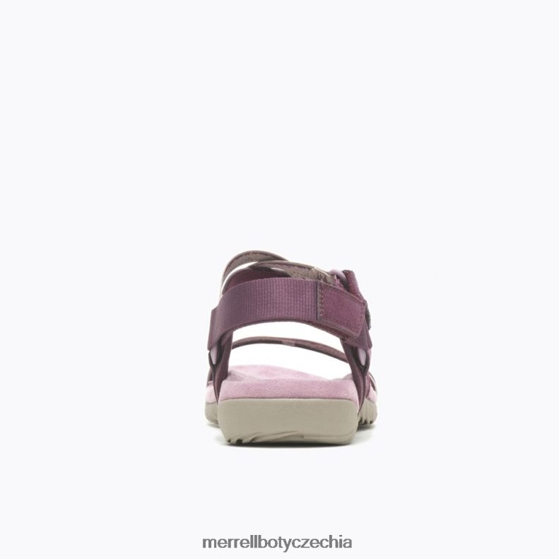 Merrell terran 3 cush mřížka (j005662) obuv J064V2954 burgundské ženy