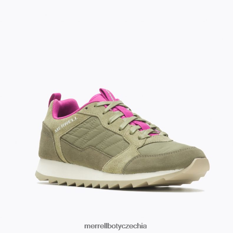 Merrell alpské tenisky (j005180) obuv J064V2852 oliva/fuchsie ženy