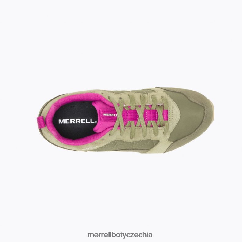 Merrell alpské tenisky (j005180) obuv J064V2852 oliva/fuchsie ženy