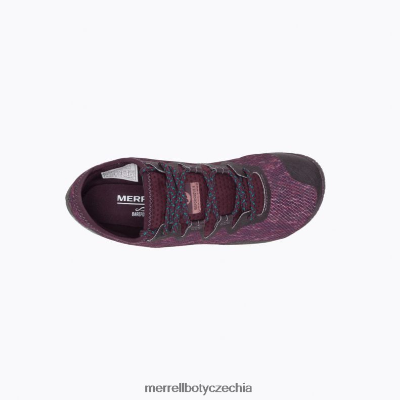 Merrell parní rukavice 5 (j067250) obuv J064V21173 burgundské ženy