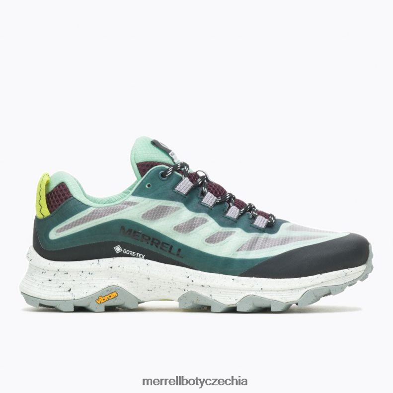 Merrell gore-tex rychlost moab (j067518) obuv J064V2987 nefrit/multi ženy