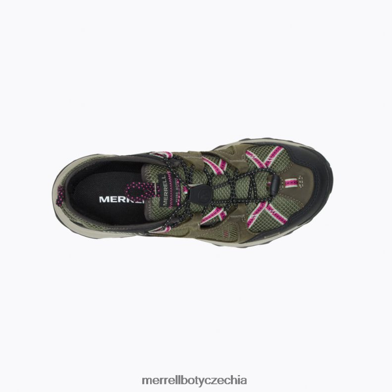 Merrell kožené sítko speed strike (j135168) obuv J064V2979 lišejník ženy