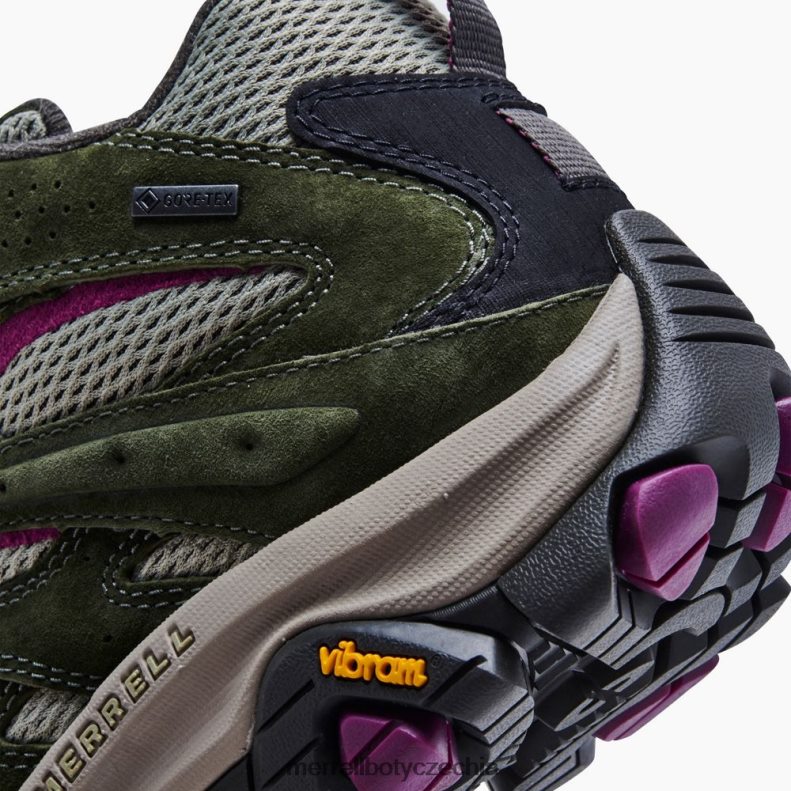 Merrell moab 3 mid gore-tex (j035818) obuv J064V2899 lišejník/moruše ženy