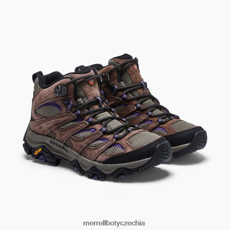 Merrell moab 3 mid (j035870) obuv J064V21036 kapradín/fialový ženy