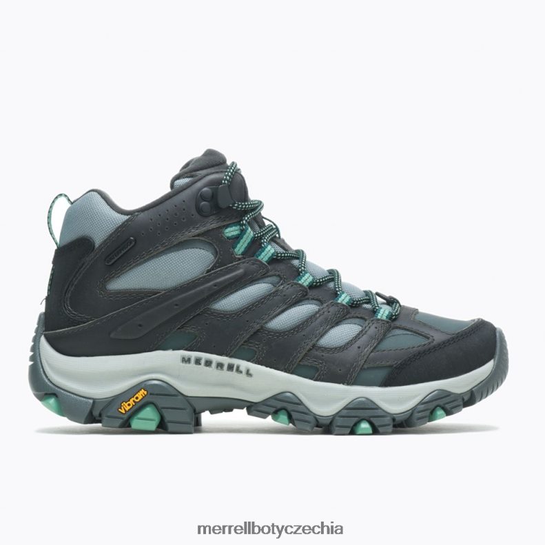 Merrell moab 3 thermo mid voděodolná široká šířka (j036650w) obuv J064V21147 rock/nefrit ženy