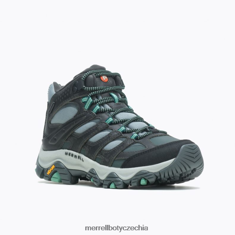 Merrell moab 3 thermo mid voděodolná široká šířka (j036650w) obuv J064V21147 rock/nefrit ženy