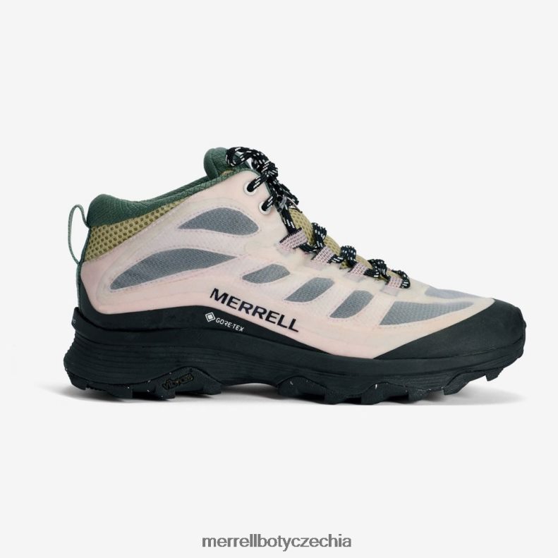 Merrell moab speed mid gore-tex x spoty betty (j500228) obuv J064V21339 bílá/růžová ženy