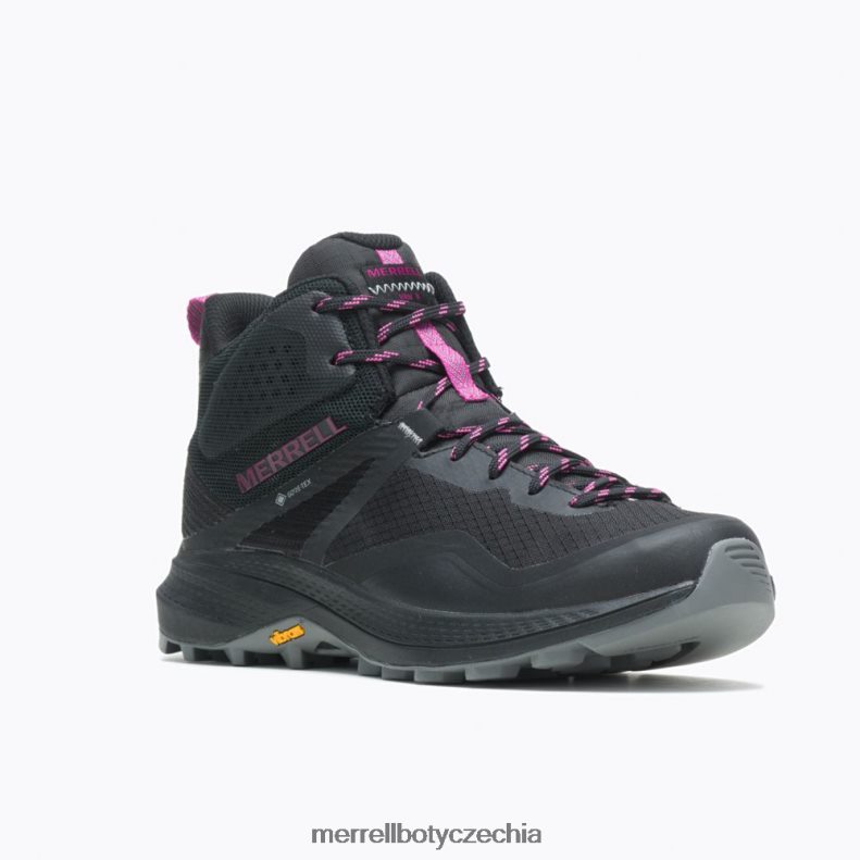 Merrell mqm 3 mid gore-tex (j135520) obuv J064V21165 černá/fuchsiová ženy