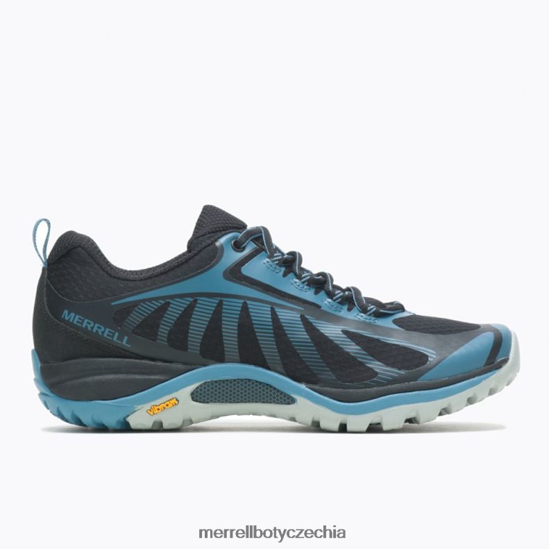 Merrell siréna edge 3 (j034432) obuv J064V21101 černá/modrý kámen ženy