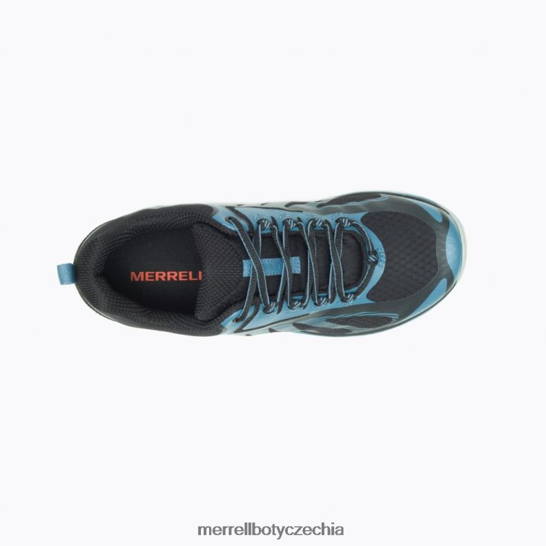 Merrell siréna edge 3 (j034432) obuv J064V21101 černá/modrý kámen ženy