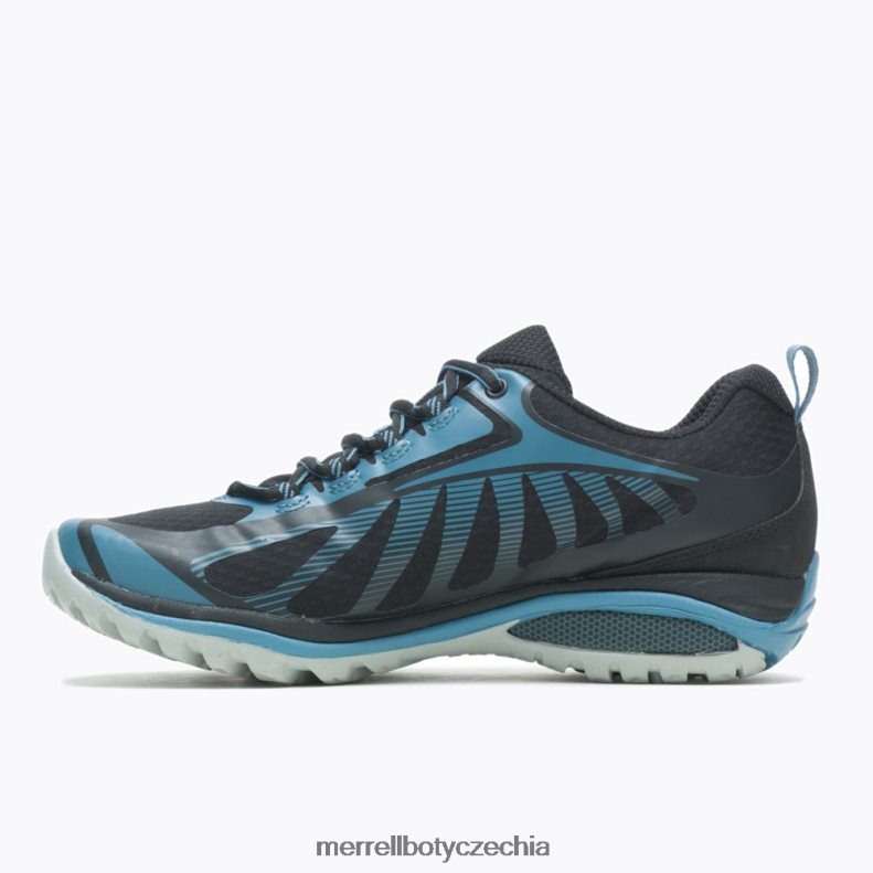 Merrell siréna edge 3 (j034432) obuv J064V21101 černá/modrý kámen ženy